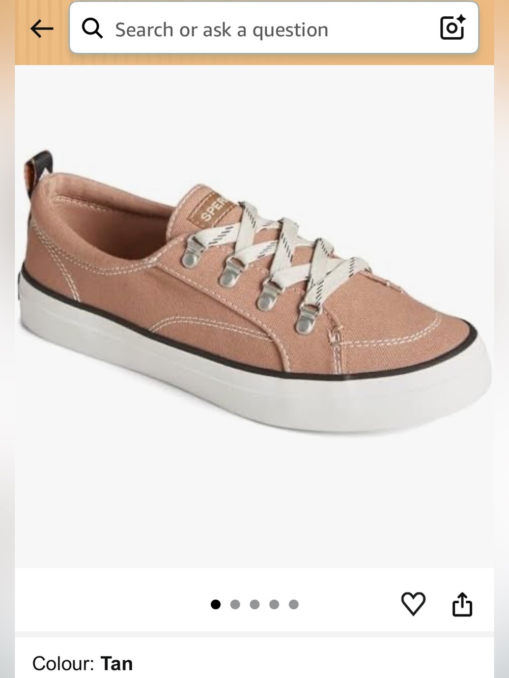Sperry crest sneakers